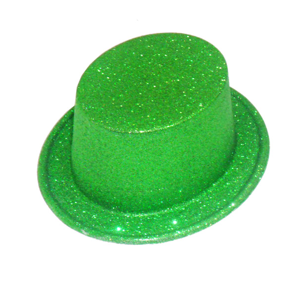 Cappello Lurex Presentatore Verde adulto