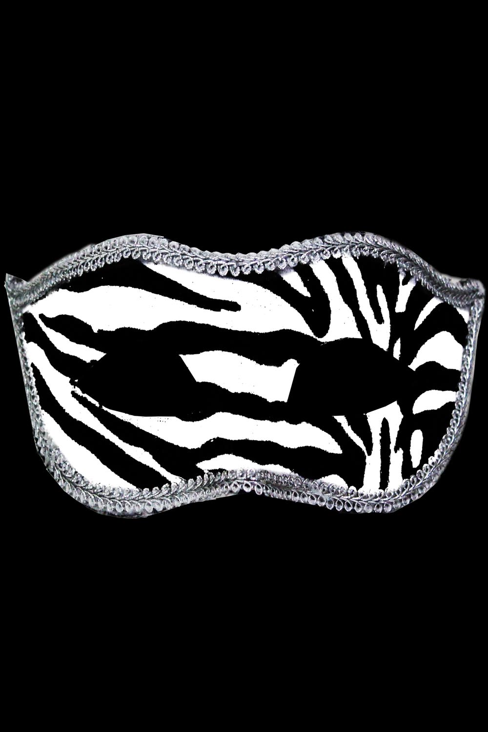Maschera zebrata